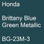 Preview: Honda, Brittany Blue Green Metallic, BG-23M-3.